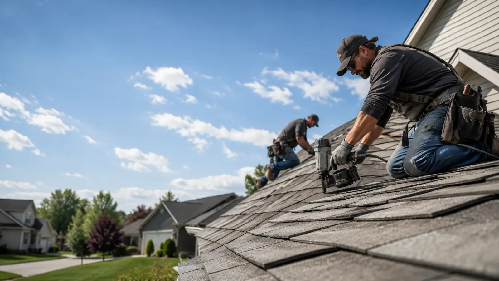 Storm Damage Roof Repair in Centertown, KY near me